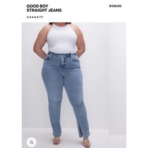 Good American Good Boy Jeans- Plus 20